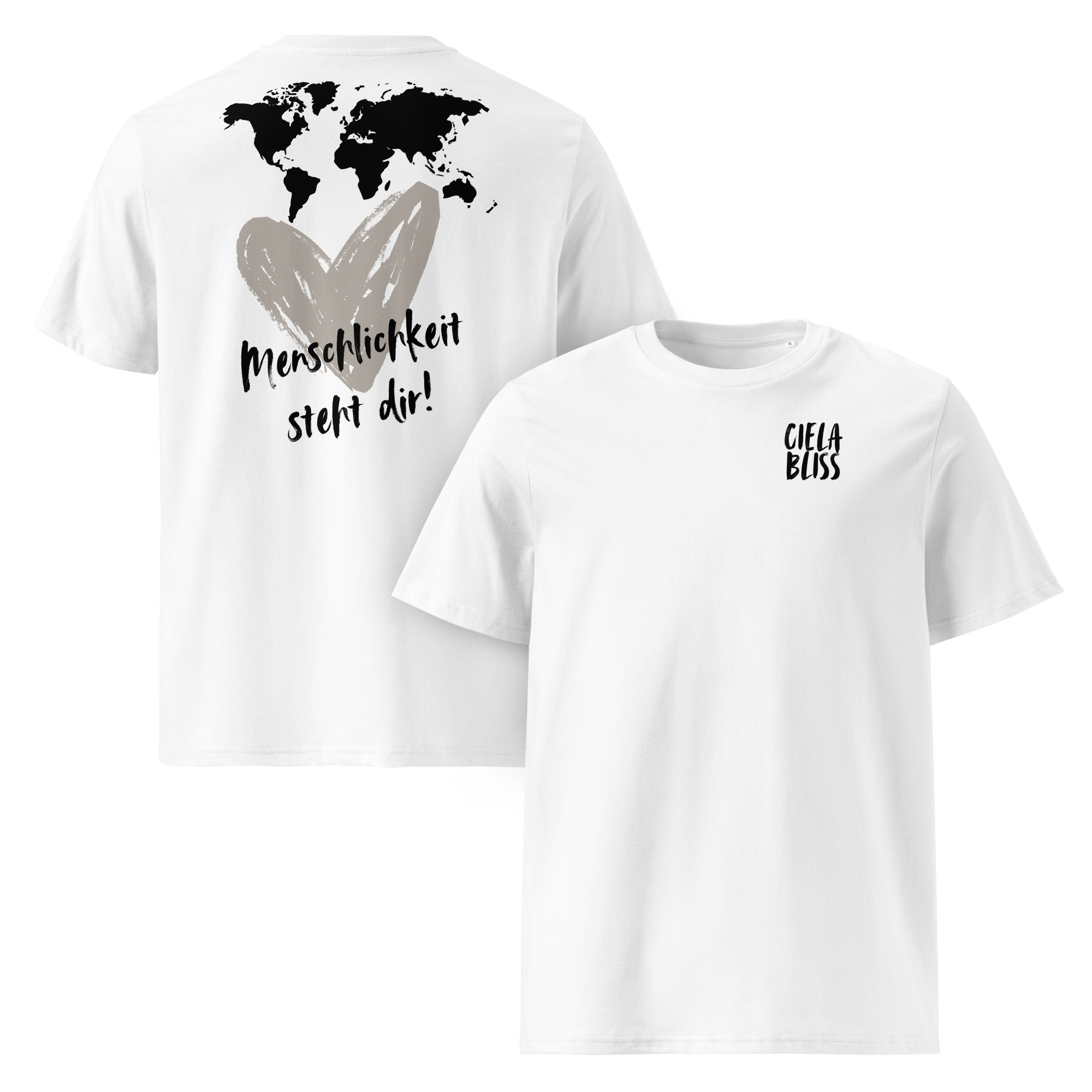 „Menschlichkeit“ Unisex Shirt